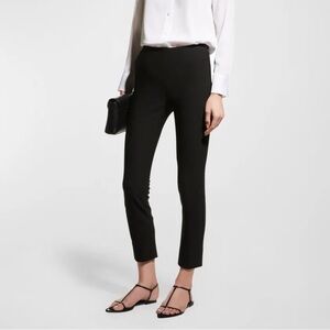 Vince Stitch Front Seam Ponte Ankle Legging Pant - black size M like new